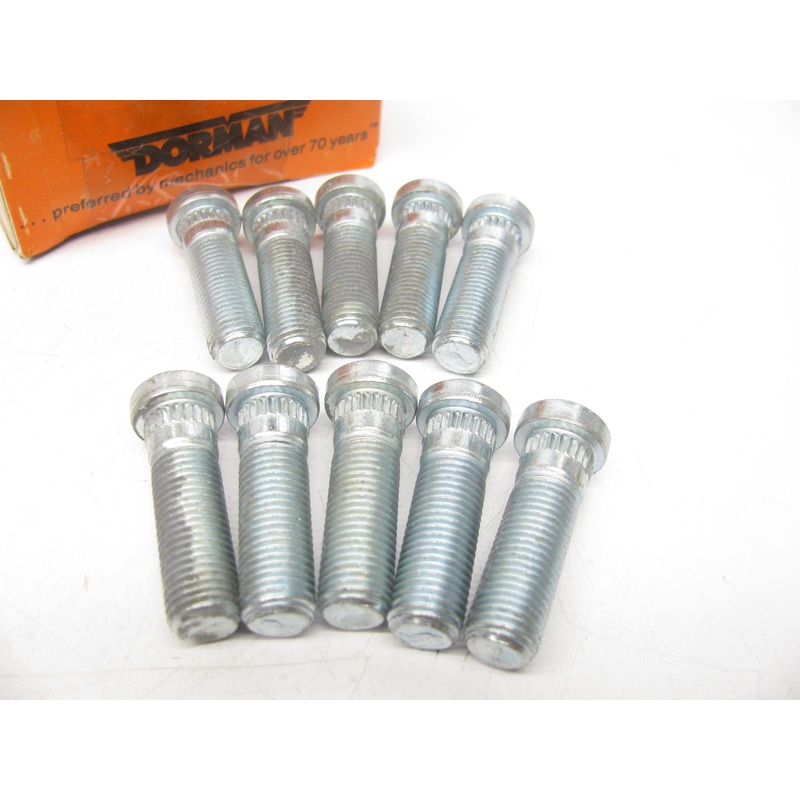 (10) Dorman 610-186 Wheel Lug Studs - Front / Rear